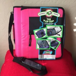 The Flip Top Pink 3- Ring Binder